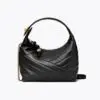 Tory Burch Black Kira Chevron Crescent Bag-20243180