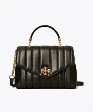 Tory Burch Black Kira Quilted Satchel-20248643