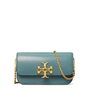 Tory Burch Brisk Blue Eleanor Phone Crossbody Bag-20239202