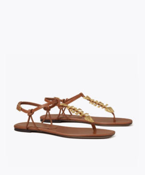 Tory Burch Capri Fish Sandal, Light Pecan-20255199
