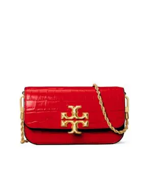 Tory Burch Eleanor Crocodile-Embossed Phone Crossbody Bag-20241299