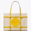 Tory Burch Ella Canvas Quadrant Knot Tote Bag-20253766