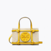 Tory Burch Ella Canvas Quadrant Micro Tote Bag-20253753