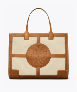 Tory Burch Ella Canvas Quadrant Tote Bag-20255459