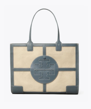 Tory Burch Ella Canvas Quadrant Tote Bag-20255466