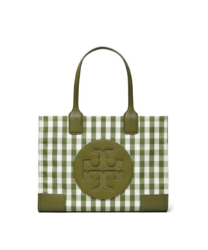 Tory Burch Ella Gingham Mini Tote Bag-20253733
