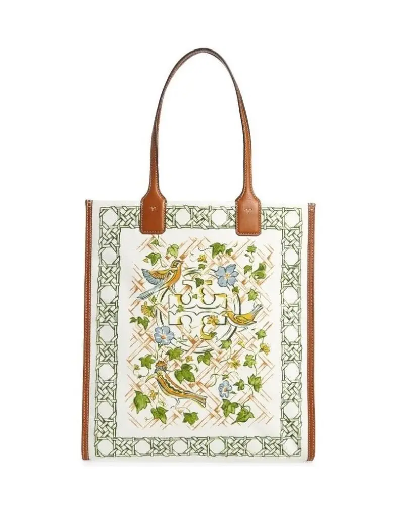 Tory Burch Ella Print Canvas Tote-20255441