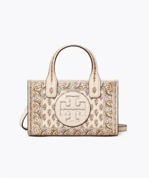Tory Burch Ella Printed Leather Micro Tote Bag-20239090
