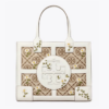Tory Burch Ella T Monogram Embroidered Mini Tote Bag-20256941