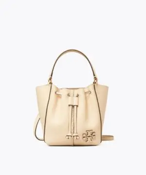 Tory Burch Mcgraw Dragonfly Mini Leather Satchel In Brie-20242308