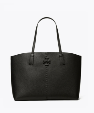 Tory Burch Mcgraw Tote Bag, Black-20256967
