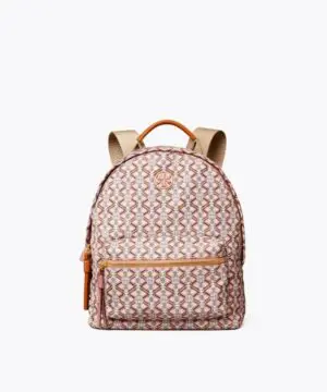 Tory Burch Piper Printed Small Zip Backpack-20243671