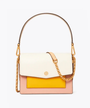 Tory Burch Robinson Colorblock Double Strap Convertible Bag-20258056