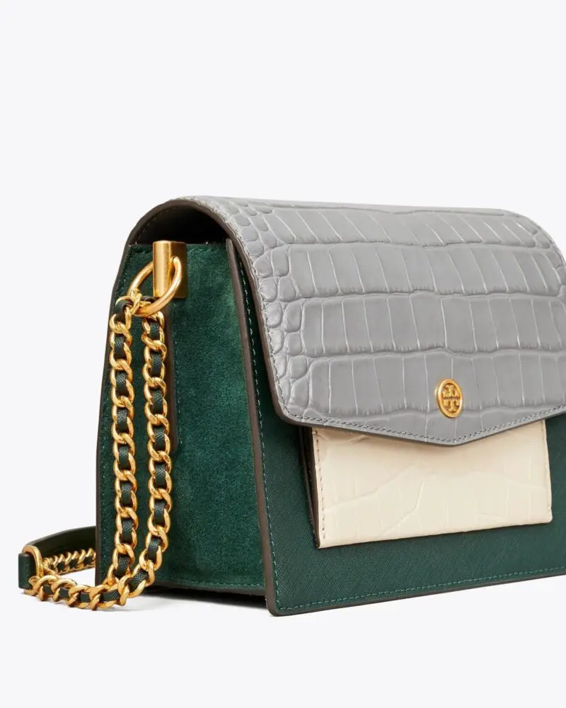 Tory Burch Robinson Colorblock Leather Shoulder Bag - Image 5