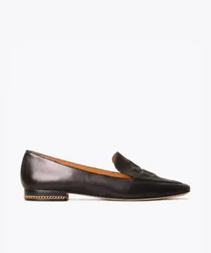 Tory Burch Ruby Quilted Logo Loafer, Black-20248315