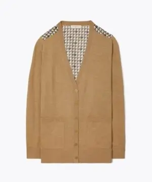 Tory Burch Silk-Back Cardigan-20251312
