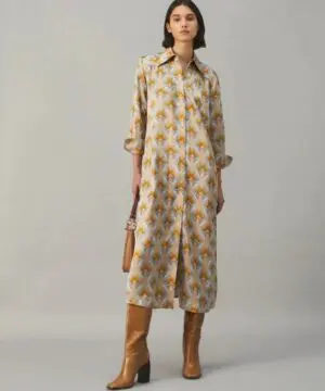 Tory Burch Silk Satin Shirtdress-20240793
