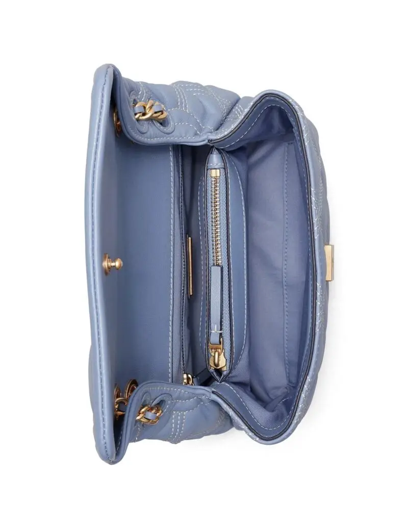 Tory Burch Small Fleming Distressed Convertible Shoulder - Image 7