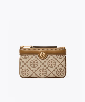 Tory Burch T Monogram Card Case Key Ring-20243142