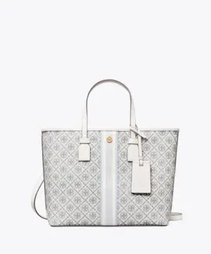 Tory Burch T Monogram Coated Canvas Small Tote Bag-20251751