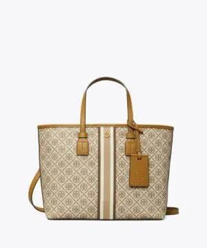Tory Burch T Monogram Coated Canvas Small Tote Bag-20251758