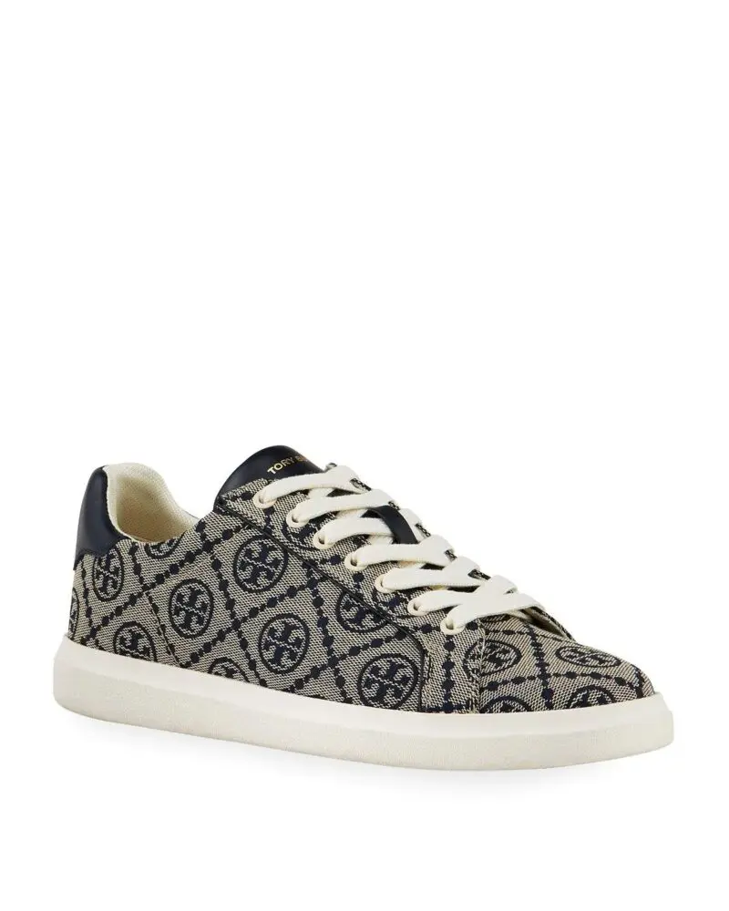 Tory Burch T Monogram Howell Court Sneaker - Image 4