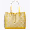Tory Burch T Monogram Jacquard Tote Bag, Goldfinch-20257155