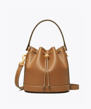 Tory Burch T Monogram Leather Bucket Bag-20258099