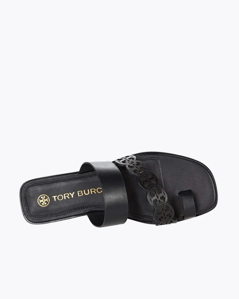 Tory Burch Tiny Miller Toe-Ring Slide, Leather - Image 5