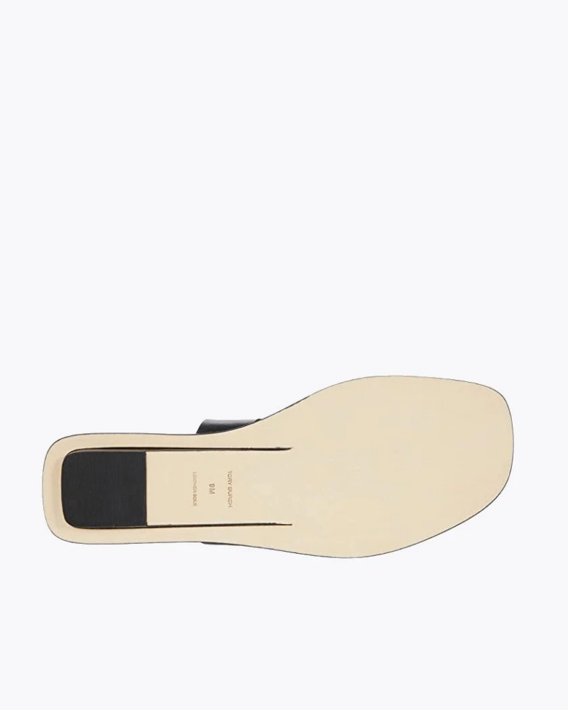 Tory Burch Tiny Miller Toe-Ring Slide, Leather - Image 6