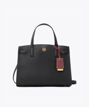 Tory Burch Walker Small Satchel, Black-20258252
