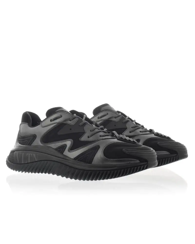 Valentino Garavani Men's Wade Runner Metallic Sneaker - Image 2