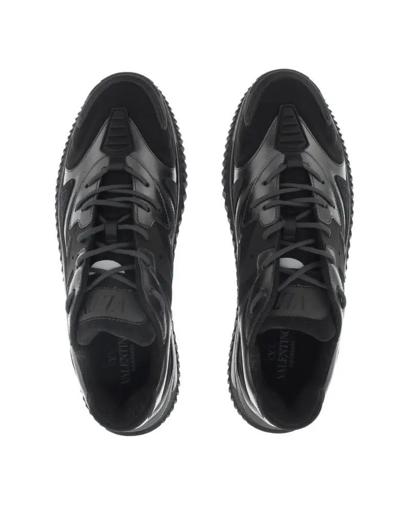 Valentino Garavani Men's Wade Runner Metallic Sneaker - Image 4