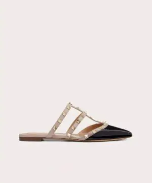 Valentino Garavani Rockstud Patent-Leather Mule-20240756