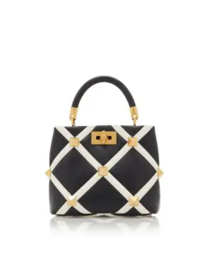 Valentino Garavani Small Roman Stud Top Handle Bag-20251520