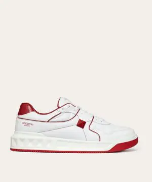 Valentino Men's ONE STUD Low-Top Nappa Sneaker-20253076