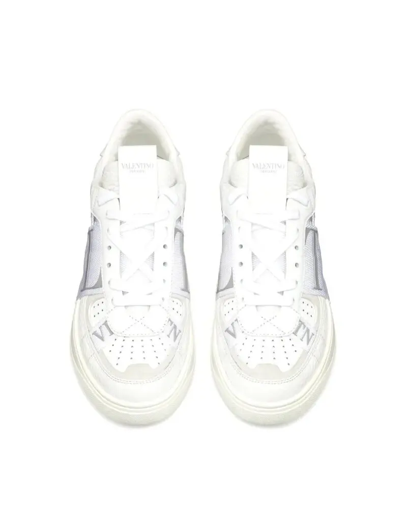 Valentino Women's VL7N Sneaker In Banded Calfskin Leathers - Image 7