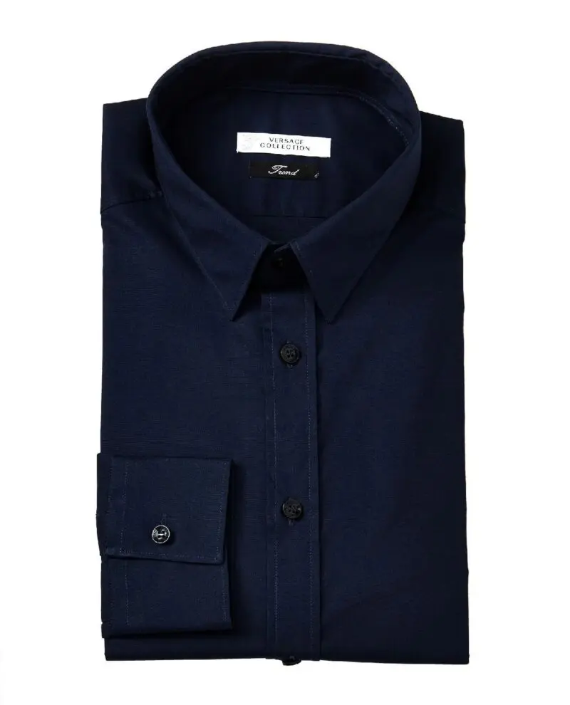 Versace Collection City Fit Dress Shirt Black-20227372