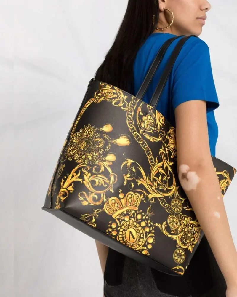 Versace Jeans Couture Regina Baroque Tote Bag - Image 6