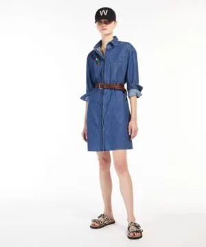 Weekend Max Mara Cotton Denim Dress-20238029
