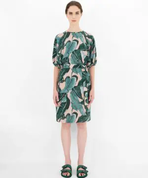 Weekend Max Mara Silk Crepe De Chine Dress-20253969