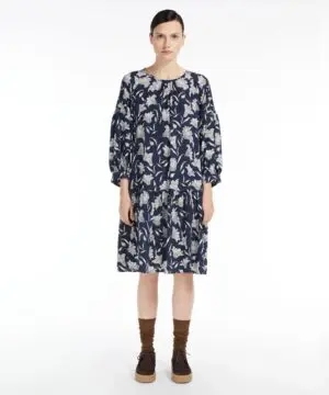 Weekend Max Mara Silk Crepe de Chine Dress-20243936