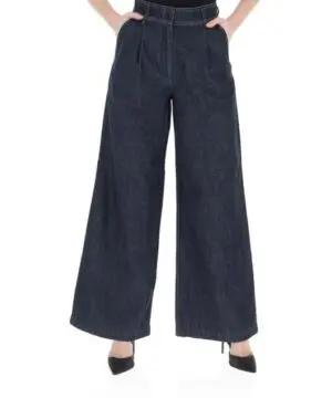 Weekend Max Mara Vacuo Pants In Blue-20251828