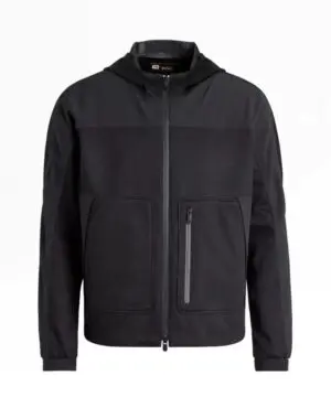Z Zegna Techmerino™ 2-layers Wool Full Zip Hooded Sweatshirt-20237507