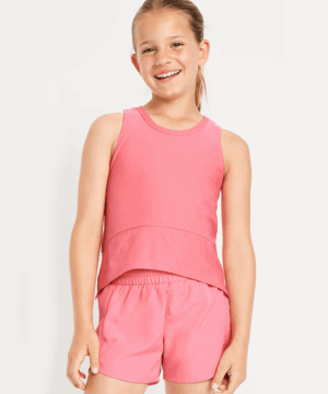 Cloud Motion Muscle Tank Top for Girls