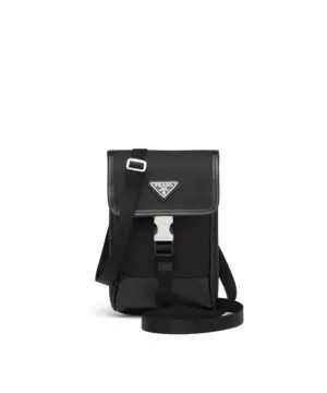 Prada Re-Nylon And Saffiano Leather Smartphone Case-20255553