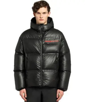 Prada Light Nylon Hooded Puffer Jacket-20248293