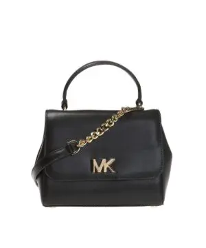 Michael Kors Mott Medium Leather Satchel Convertible Crossbody Bag-20249098
