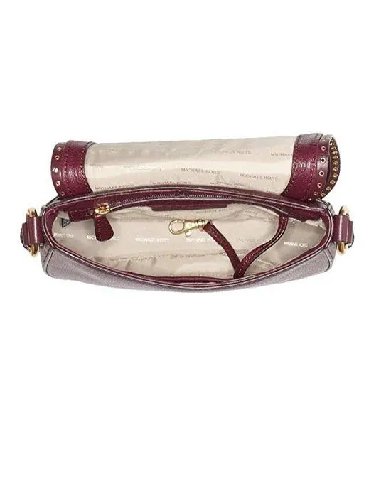 MICHAEL Michael Kors Brooklyn Medium Saddle Bag - Image 4