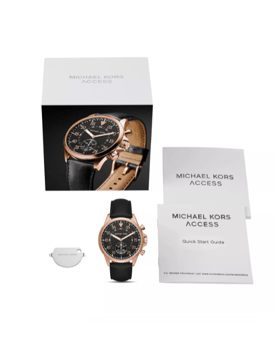 Michael Kors Access Gage Rose Gold-Tone Hybrid Smartwatch, 45mm - Image 2